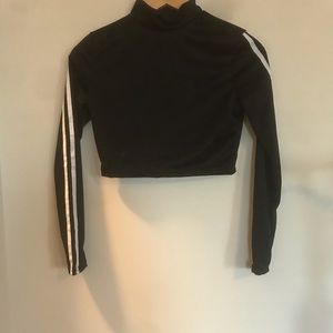 Crop top workout top